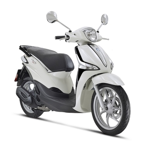 Piaggio liberty 125 150 bianco luna 3 4 ant dx