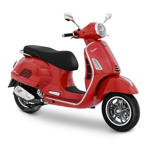 Vespa gts super 310 rosso coraggioso 3 4 ant dx