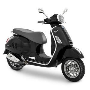 Vespa gts 310 nero convinto 3 4 ant dx