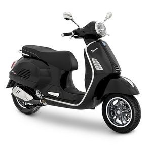 Vespa gts super 310 nero convinto 3 4 ant dx