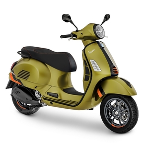 Vespa gts supersport 310 verde ambizioso 3 4 ant dx