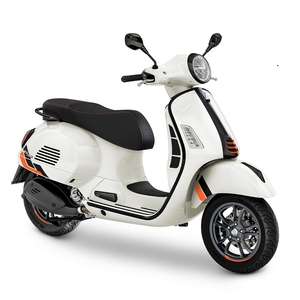 Vespa gts supersport 310 bianco innocente 3 4 ant dx