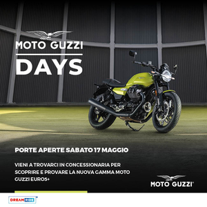 Porte aperte 17 maggio moto guzzi v7 sport