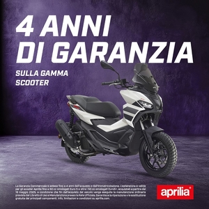 Garanzia 4 anni aprilia