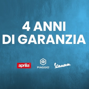 Garanzia 4 anni gruppo piaggio