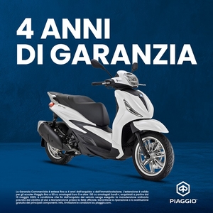 Garanzia 4 anni piaggio