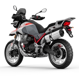 Moto guzzi v85 tt grigio yanar dag 3 4 post sx