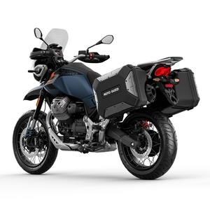 Moto guzzi v85 tt travel blu zefiro 3 4 post sx