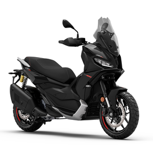 Aprilia sr gt 400 rugged black 3 4 ant dx