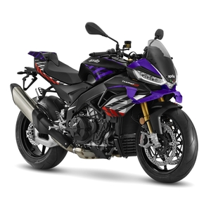 Aprilia tuono v4 factory shakedown indigo 3 4 ant dx acc