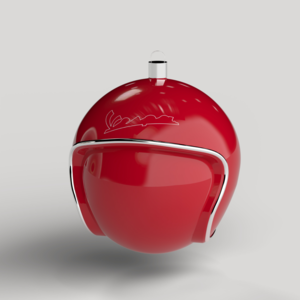 Xmas ball helmet mod2