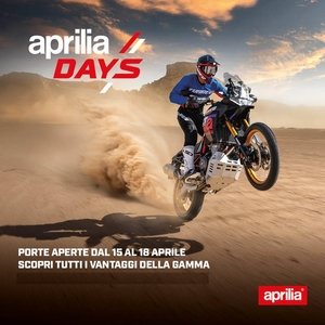Open doors aprilia moto