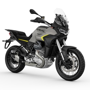 Moto guzzi stelvio pff grigio climbing 3 4 ant dx