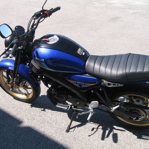 Yamaha xsr 125 legacy blu 2023 (5)