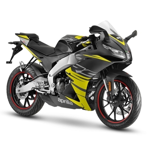 Aprilia rs 125 grigio giallo