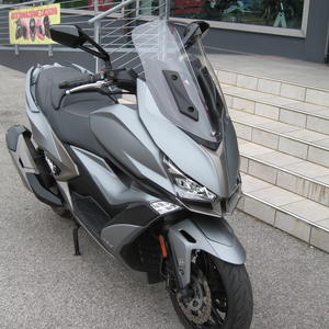 Kymco xciting 400s grigio antracite opaco 2021 (2)