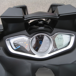 Kymco xciting 400s grigio antracite opaco 2021 (6)