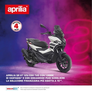 Aprilia sr gt 125